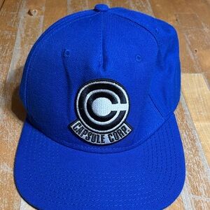Blue Dragonball Z Capsule Corp Hat